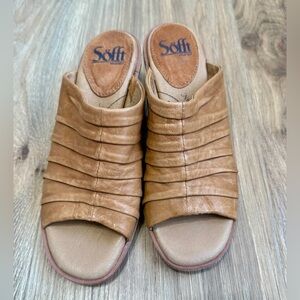 Sofft Pienza Tan Sandals Size 6 LNC